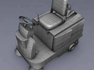 floor cleaner Model 3D