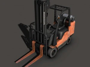 chariot &eacute;l&eacute;vateur Modèle 3D