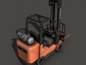 forklift 3D Model