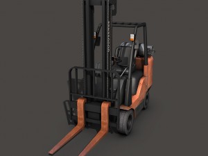 forklift 3D Model