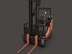 chariot &eacute;l&eacute;vateur Modèle 3D