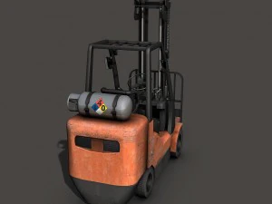 chariot &eacute;l&eacute;vateur Modèle 3D