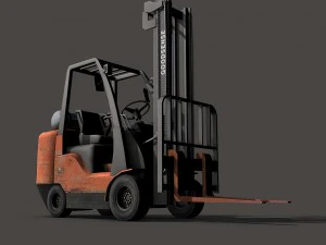 chariot &eacute;l&eacute;vateur Modèle 3D