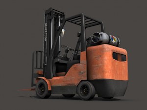 forklift 3D Model