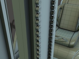 forklift 3D Model