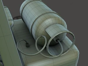 chariot &eacute;l&eacute;vateur Modèle 3D