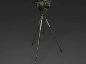 camera on the tripod 3D Model