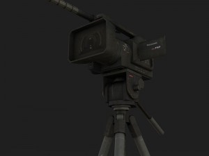 camera on the tripod 3D Модель