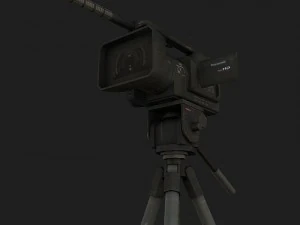 camera on the tripod 3D Model