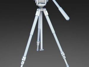camera on the tripod 3D Model