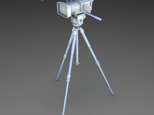 camera on the tripod 3D Модель