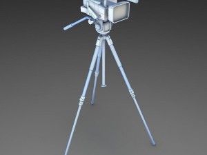 camera on the tripod 3D Модель