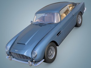 aston martin db5 3D Модель