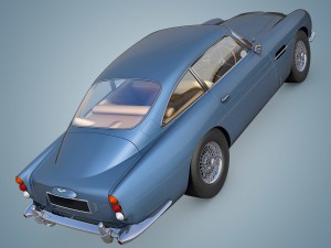 aston martin db5 3D Модель