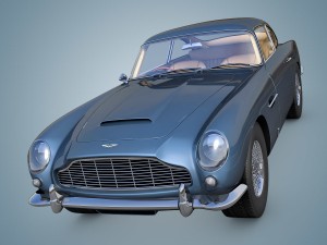 aston martin db5 3D Модель