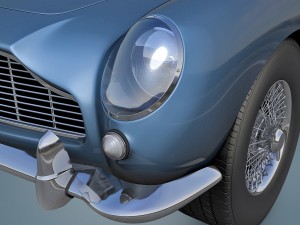 aston martin db5 3D Модель