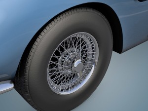 aston martin db5 3D Модель
