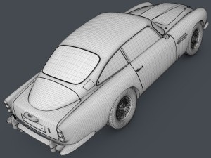 aston martin db5 3D Модель