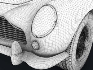 aston martin db5 3D Модель