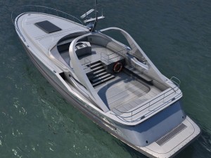 luxury yacht 3D Модель