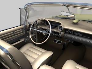 cadillac eldorado 62 series 1959 convertible 3Dモデル