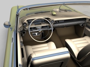 cadillac eldorado 62 series 1959 convertible 3Dモデル