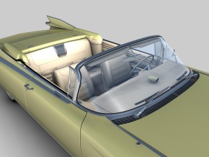 cadillac eldorado 62 series 1959 convertible 3Dモデル