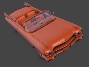 cadillac eldorado 62 series 1959 convertible 3Dモデル