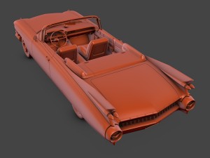 cadillac eldorado 62 series 1959 convertible 3Dモデル