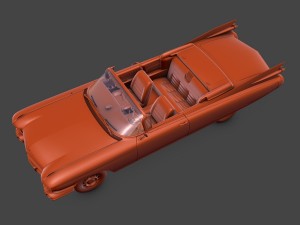 cadillac eldorado 62 series 1959 convertible 3Dモデル