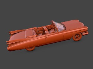 cadillac eldorado 62 series 1959 convertible 3Dモデル