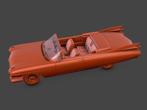 cadillac eldorado 62 series 1959 convertible 3Dモデル