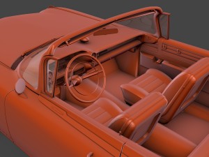 cadillac eldorado 62 series 1959 convertible 3Dモデル