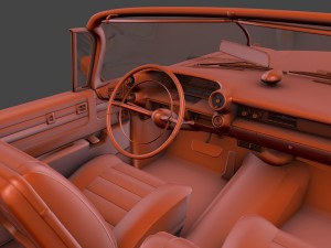 cadillac eldorado 62 series 1959 convertible 3Dモデル