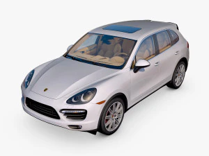 porsche cayenne turbo 3D Модель