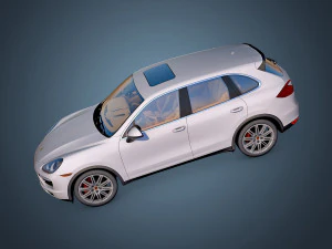 porsche cayenne turbo 3D Model