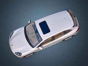 porsche cayenne turbo 3D Model