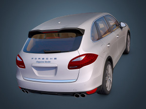 porsche cayenne turbo 3D Model