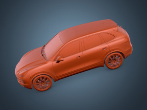 porsche cayenne turbo 3D Model