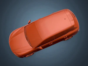 porsche cayenne turbo 3D Model