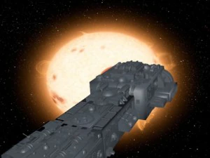 космический корабль 3D Модель