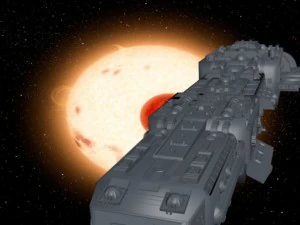 vaisseau spatial Modèle 3D