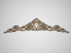 carved decoration 3D Model