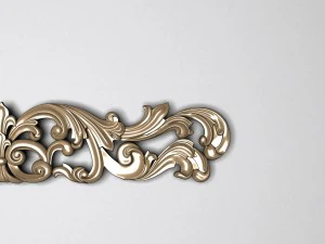 carved decoration 3D Model