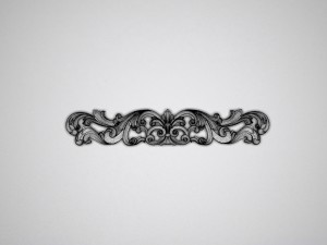 carved decoration 3D 模型