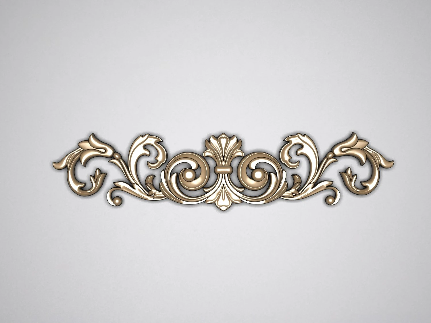 carved decoration 3D Model .c4d .max .obj .3ds .fbx .stl .blend 