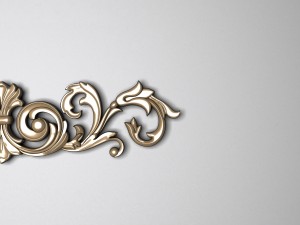 carved decoration 3D Model