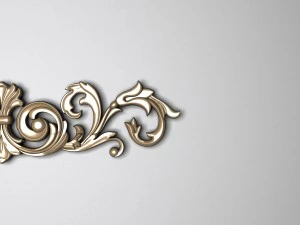 carved decoration 3D Model