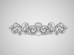 carved decoration 3D Model