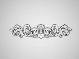 carved decoration 3D Model